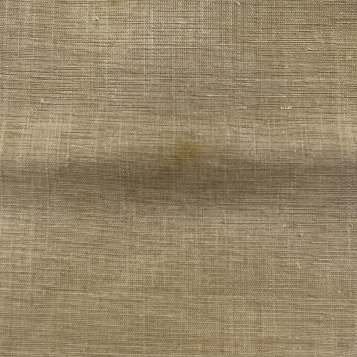 袋帶 秀品級 幾何學 金絲 米色 大鼓圖案 純蠶絲