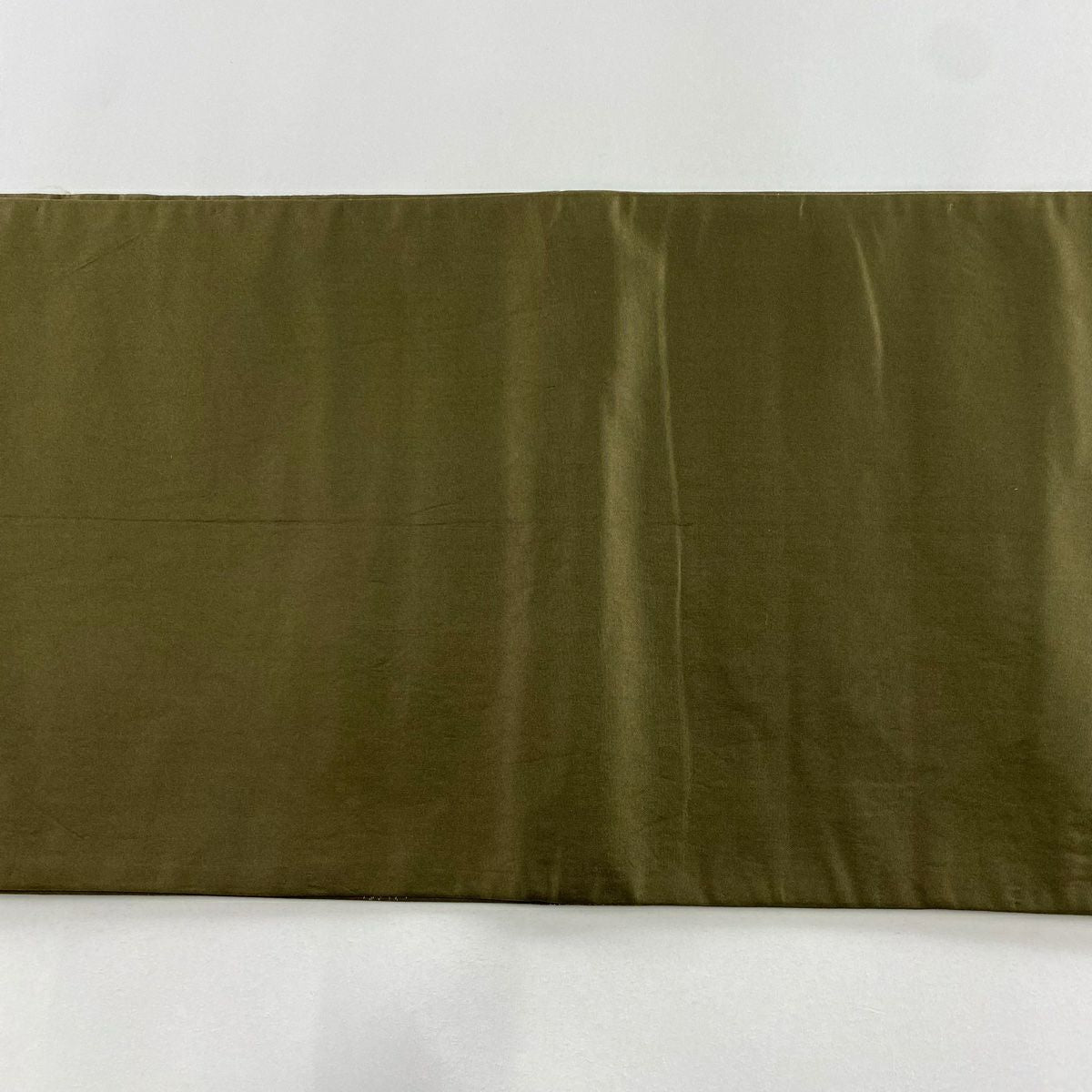 袋帶 秀品級 色紙 名物裂 唐織 金金箔 茶綠 六通 純蠶絲