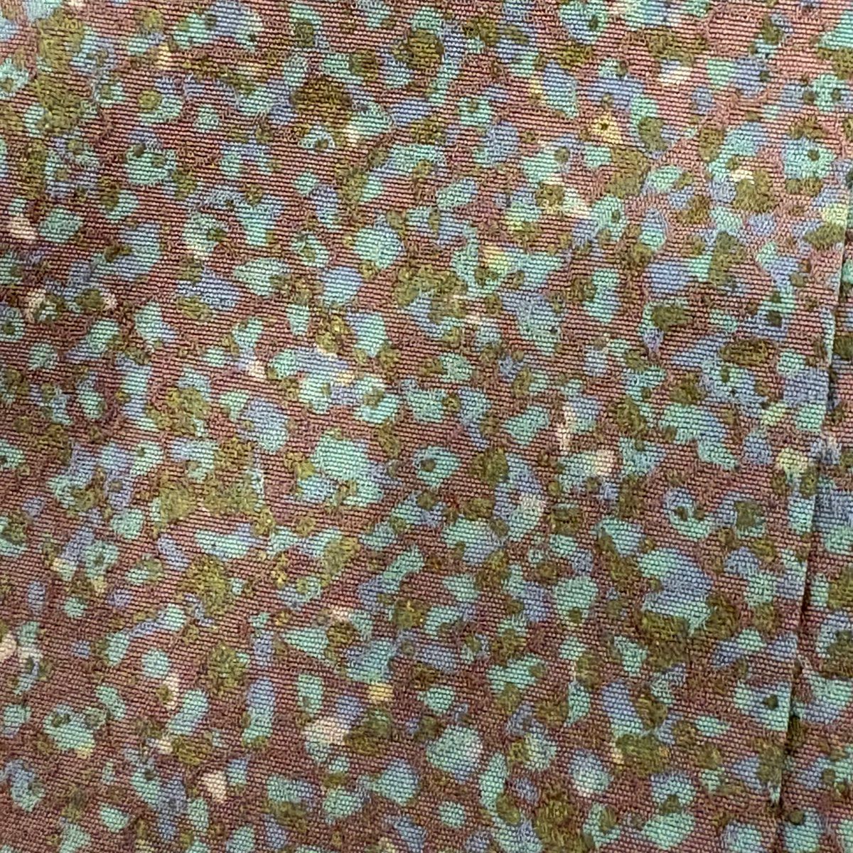 付下 身長155.5cm 袖長63cm S 雙層 落款有 幾何學 金銀彩 染分 粉紅 純蠶絲 優品級