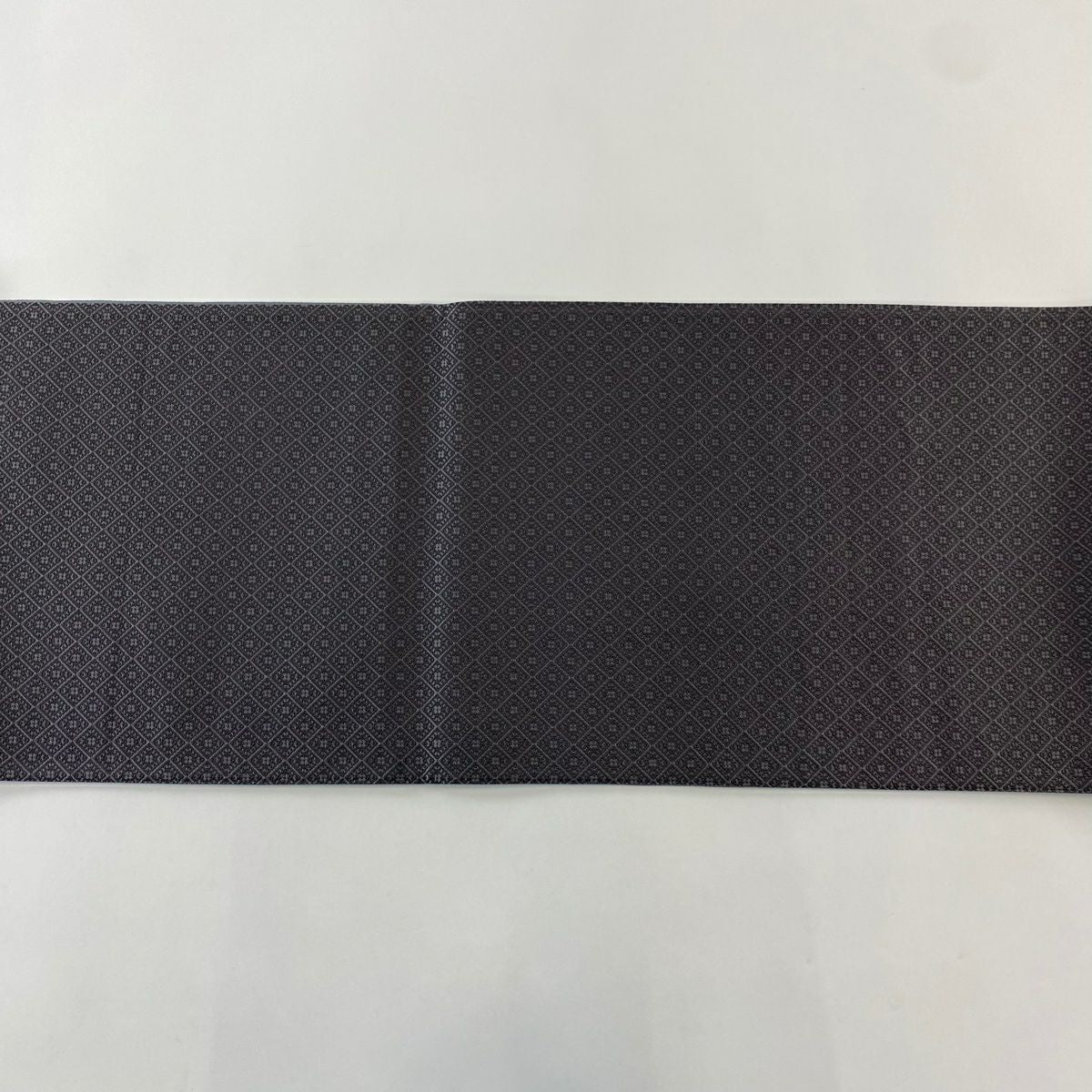 【庫存清倉】 【美品】 袋帶 名品級 献上的櫻花紋櫻花花瓣 金絲 金金箔 灰色 六通 純蠶絲