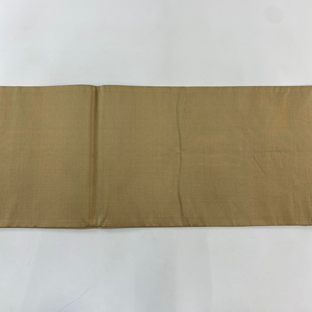【美品】 袋帶 秀品級 樂器 花鳥 金絲 刺繡 淺茶 深色 六通 純蠶絲