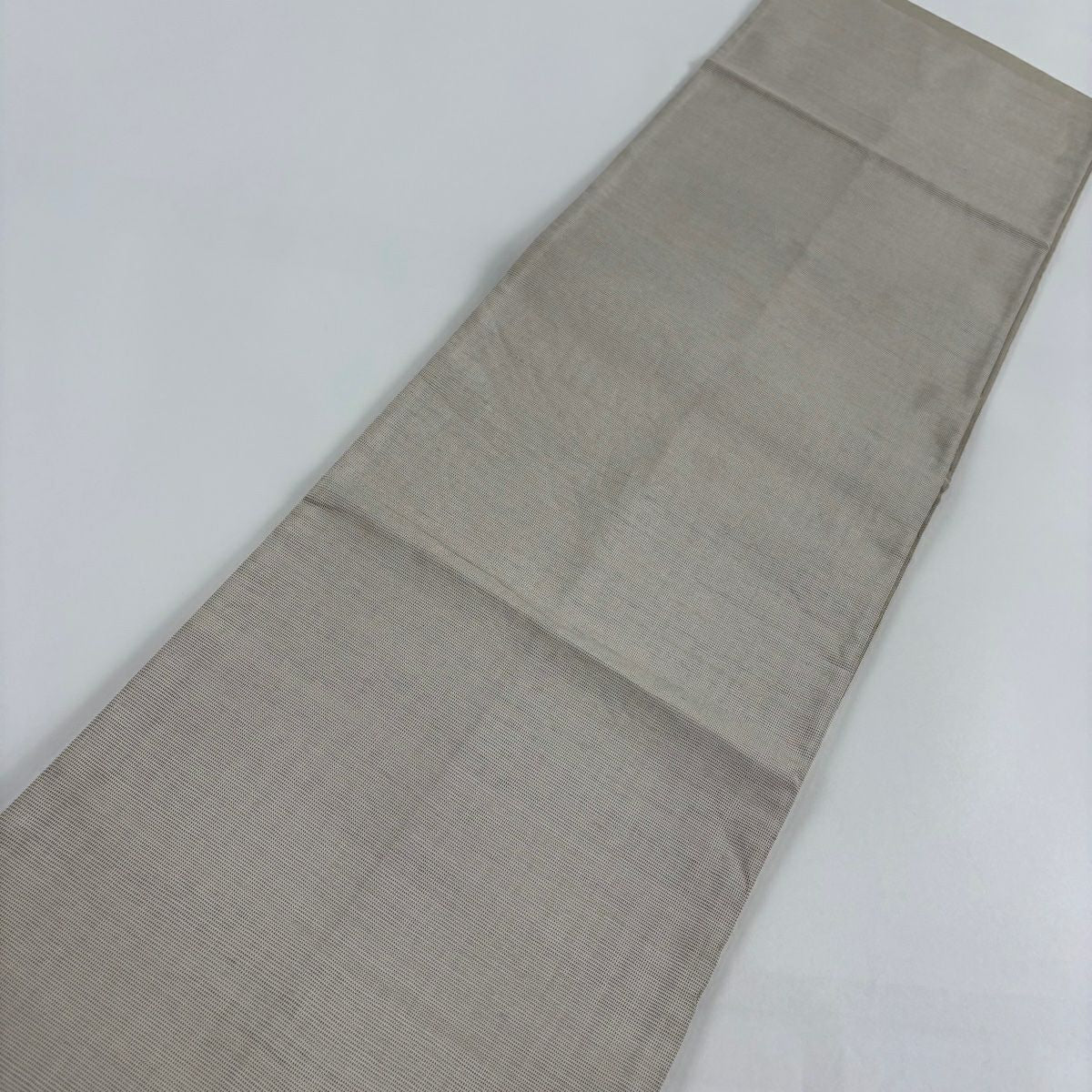 袋帶 秀品級 幾何圖案 金金箔 灰茶 大鼓圖案 純蠶絲