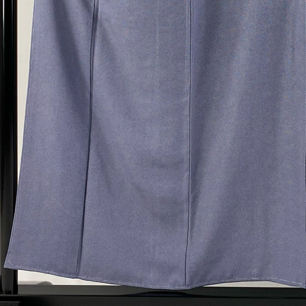 【庫存清倉】 江戶小紋 身長154.5cm 袖長61.5cm S 雙層 鮫小紋 青灰 純蠶絲 名品級 一個紋
