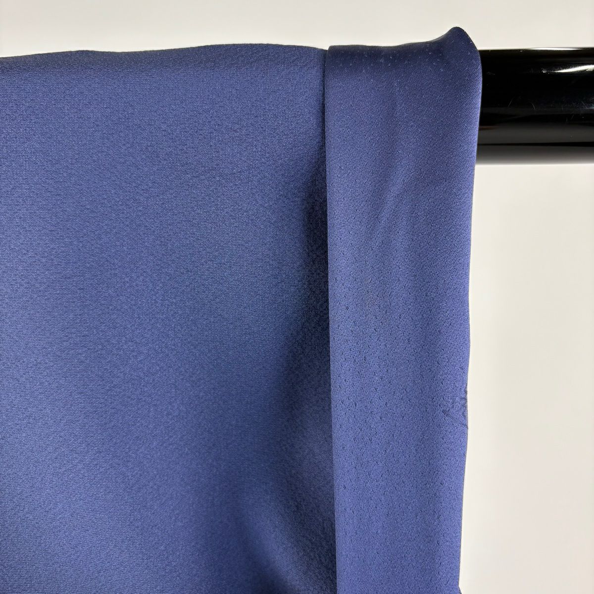 付下 身長158.5cm 袖長65.5cm M 雙層 甲斐泰造 落款あり 菱天井 寶盡くし 螺鈿 刺繡 青紫 純蠶絲 逸品級