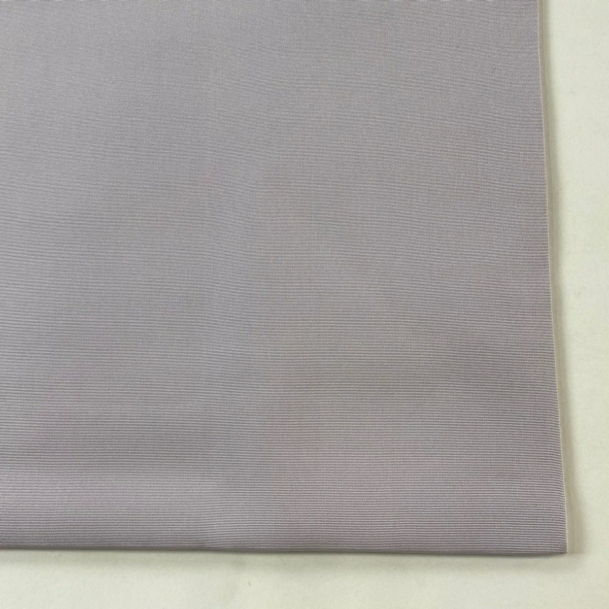 【美品】名古屋帶 逸品級 兔子 頭飾 漸層 淺紫 純蠶絲