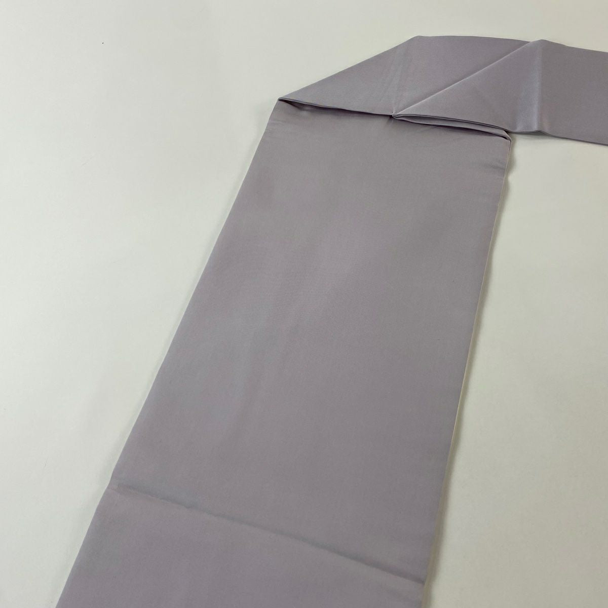 【美品】名古屋帶 逸品級 兔子 頭飾 漸層 淺紫 純蠶絲