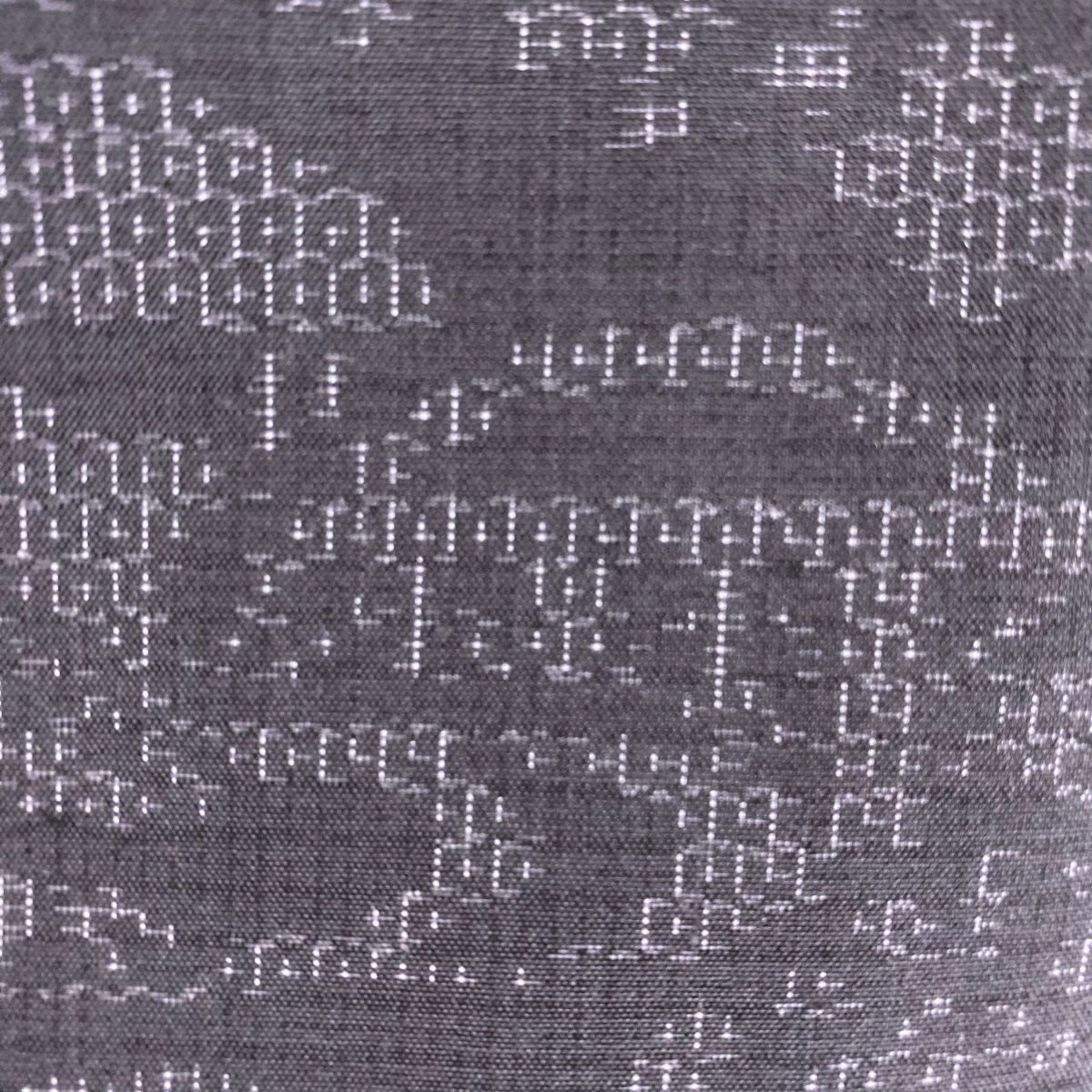 【美品】結城紬織 身長164.5cm 袖長63.5cm S 雙層 はたおり娘 奥順 證書あり 風景 草花紋 紫 純蠶絲 逸品級