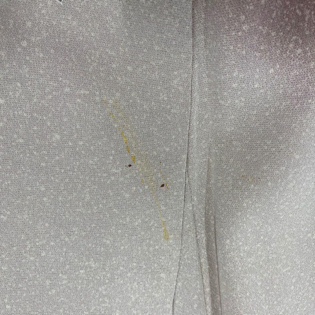 訪問服 身長153.5cm 袖長62.5cm S 雙層 鈴乃屋 秋草 漸層 灰紫 純蠶絲 優品級
