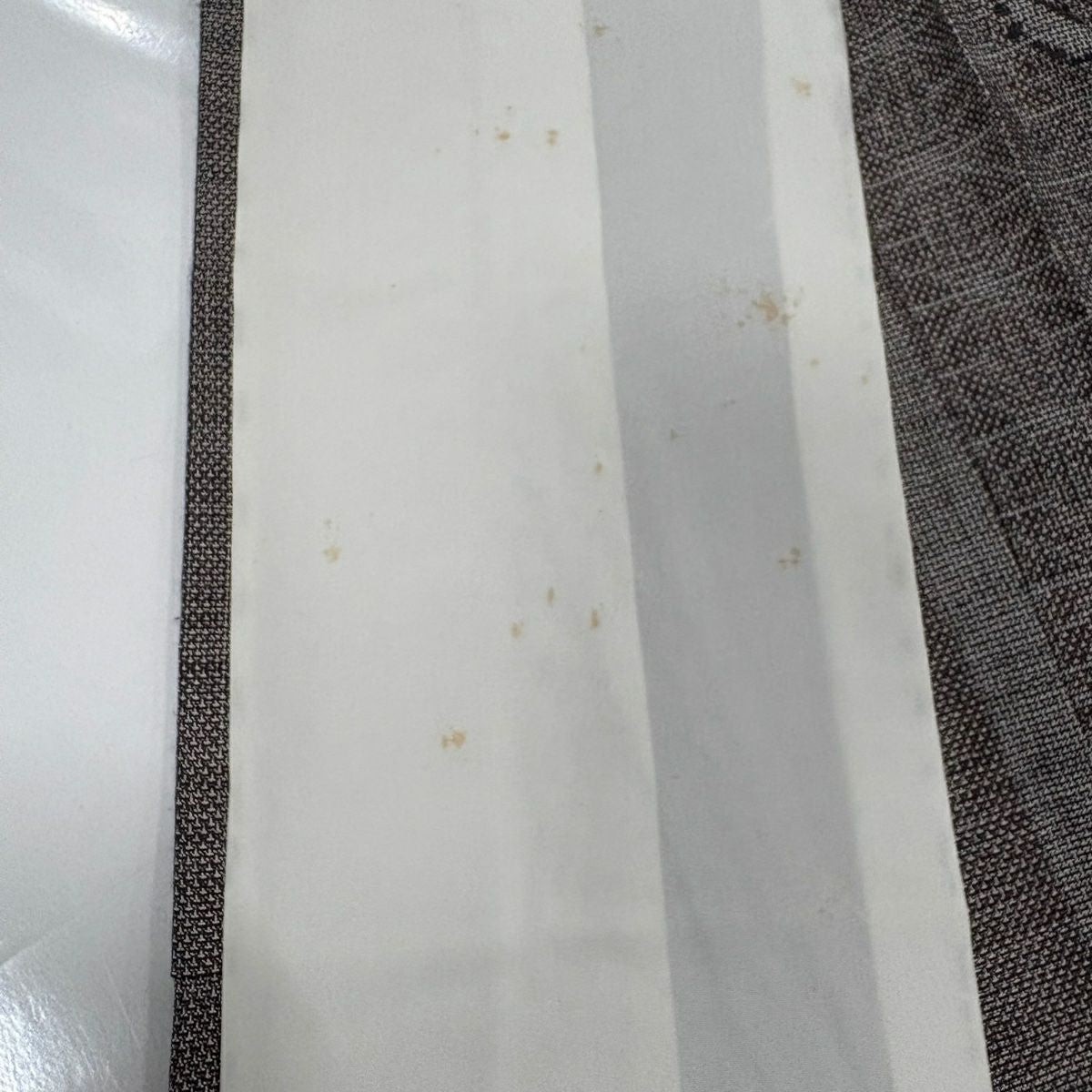 紬織 身長158.5cm 袖長64.5cm M 單層 番傘 麻葉 焦茶 純蠶絲 名品級