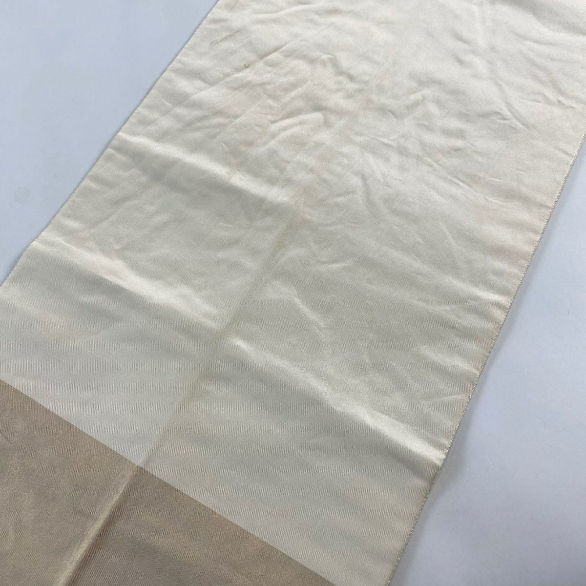 【庫存清倉】 袋帶 名品級 附落款 關西仕立 建築 船 金銀彩 金色 大鼓圖案 純蠶絲