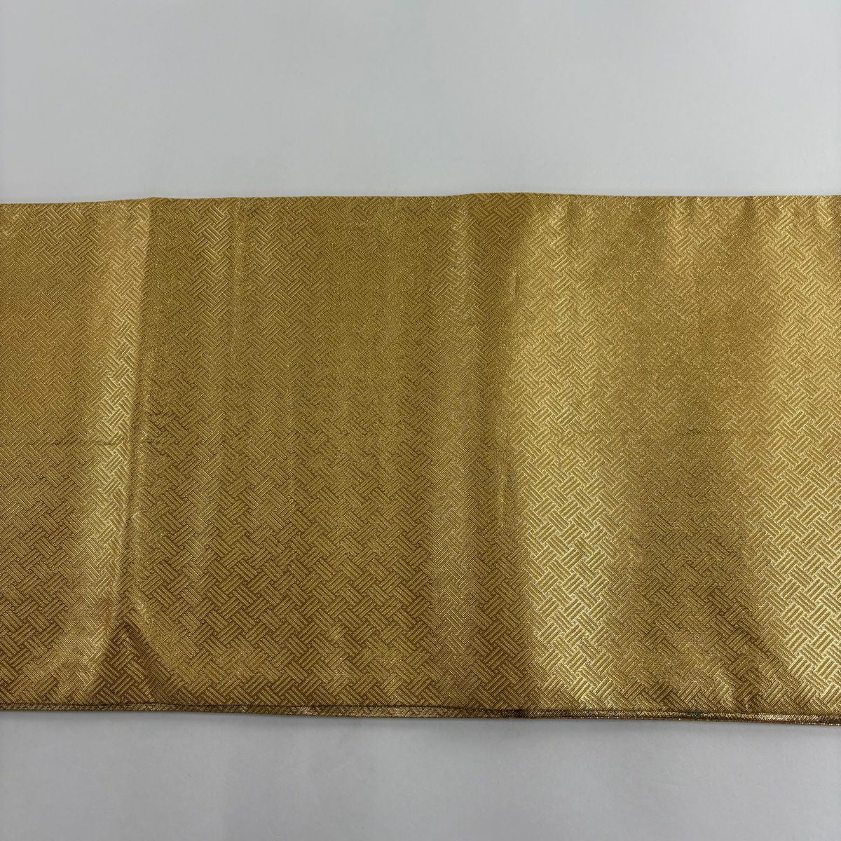 袋帶 秀品級 振袖禮服禮服用櫻楓 蝴蝶 金絲 金金箔 金色 六通 純蠶絲