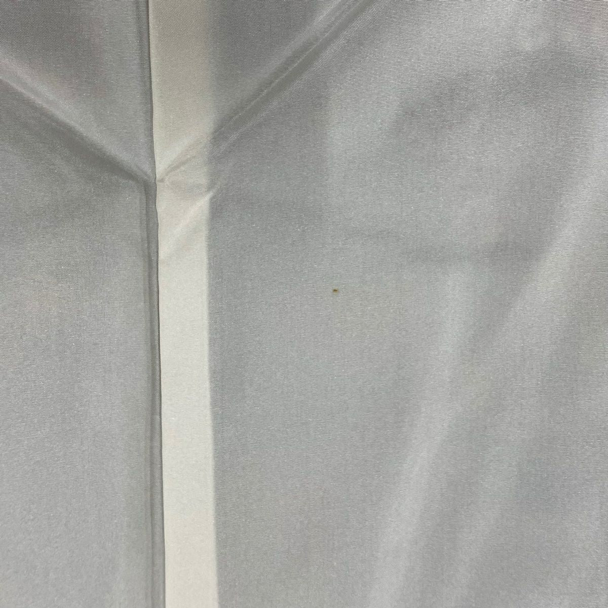 付下 身長157.5cm 袖長64cm M 雙層 草花紋紋 流水 染分 ぼかし 青灰 純蠶絲 秀品級
