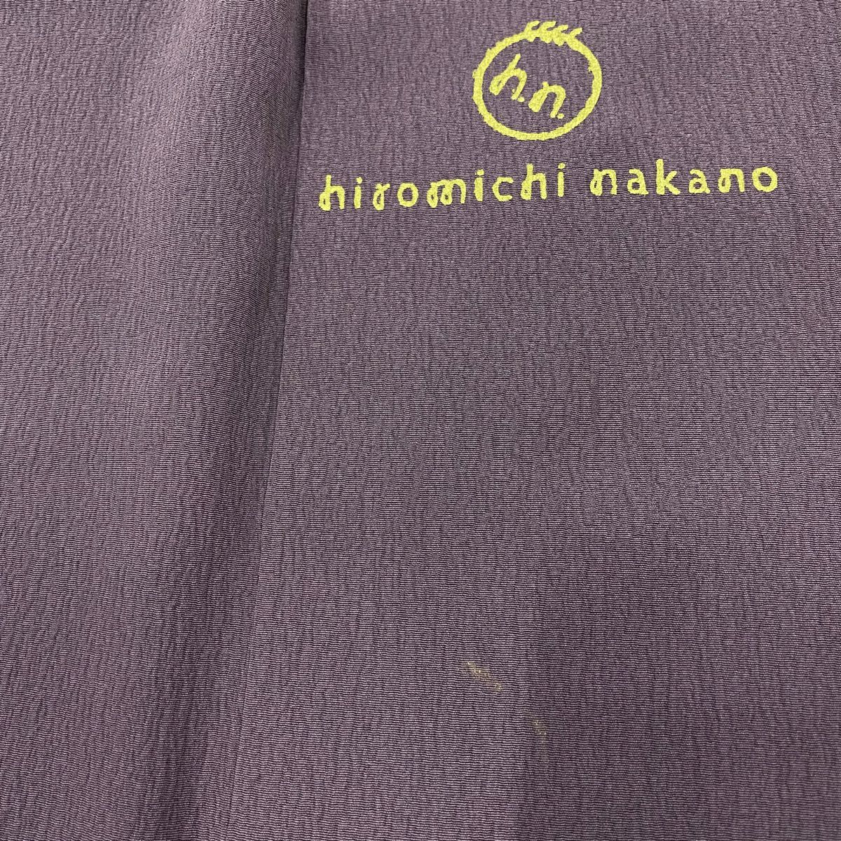 【庫存清倉】訪問服 身長166cm 袖長65cm M 雙層 hiromichi nakano 落款 雪輪 櫻花 金銀彩 紫 純蠶絲 名品級