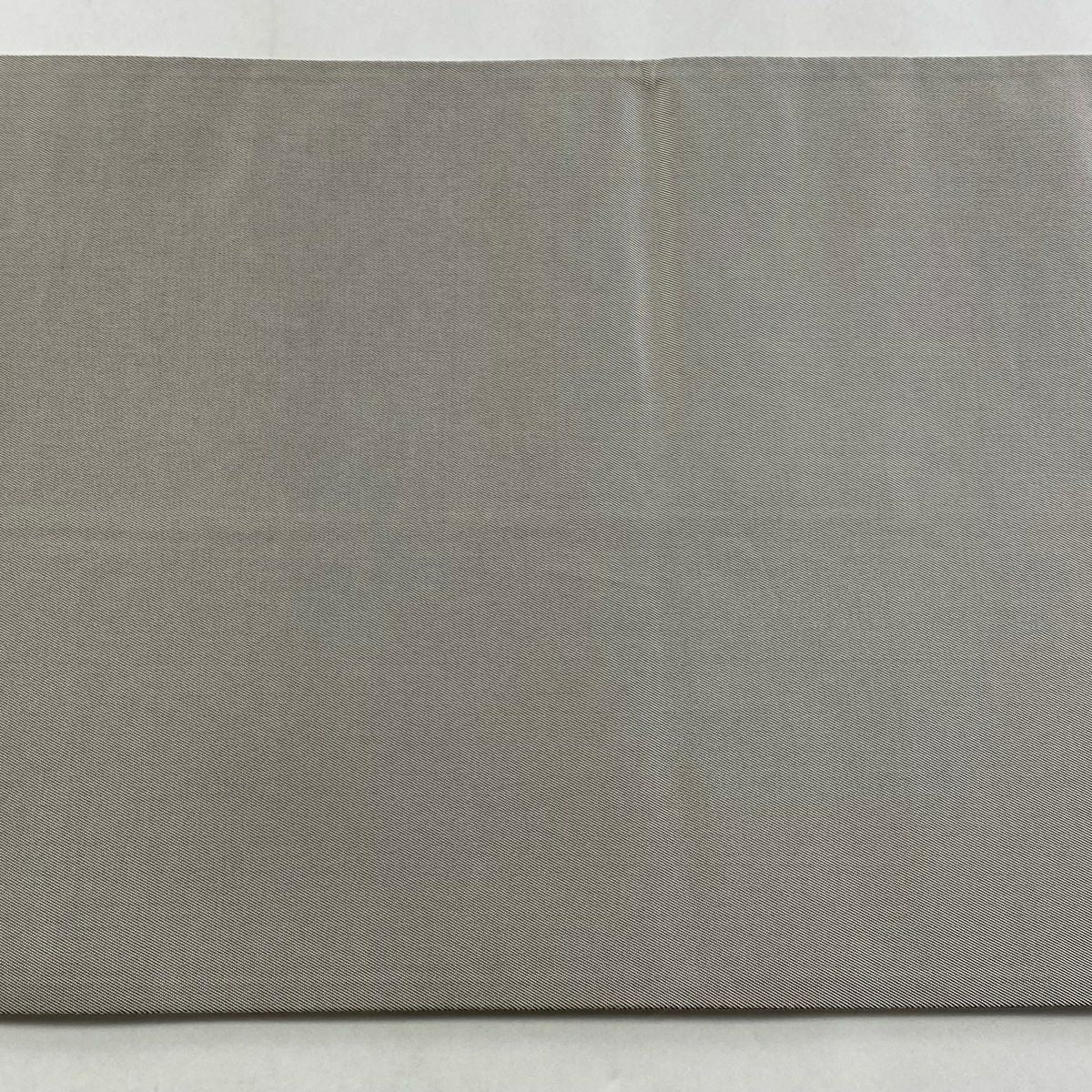 【清倉特賣】 【美品】 袋帶 名品級 坂東三津五郎 落款あり 大和 櫻 波 金銀絲 唐織 灰茶 六通 純蠶絲