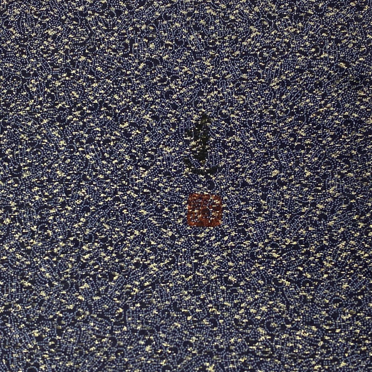 【庫存清倉】 【美品】 袋帶 名品級 附落款 花器 松樹竹子梅花 金金箔 金彩裝飾 青紫 大鼓圖案 純蠶絲
