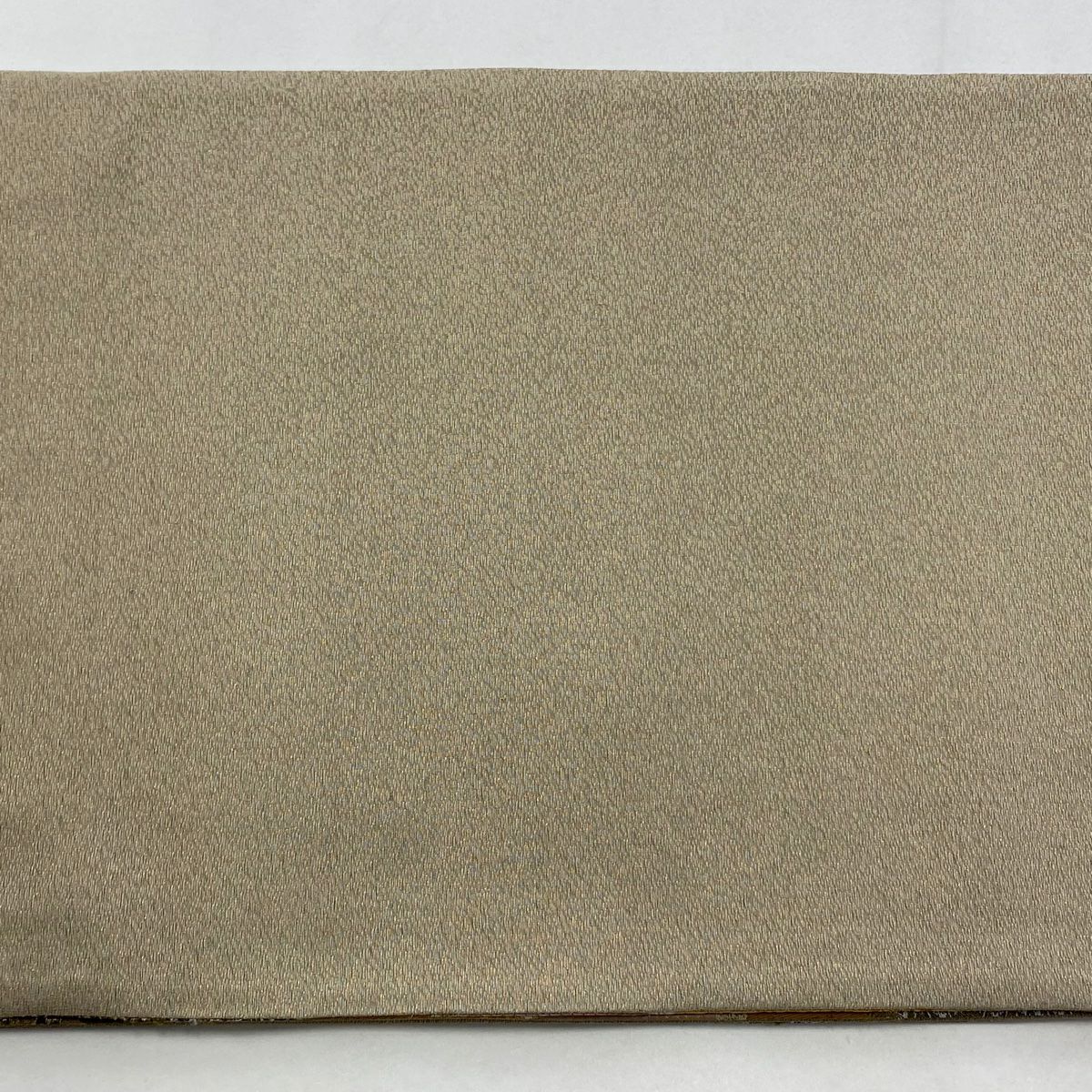 【美品】 袋帶 秀品級 寄花紋 段紋 灰綠 全通 純蠶絲