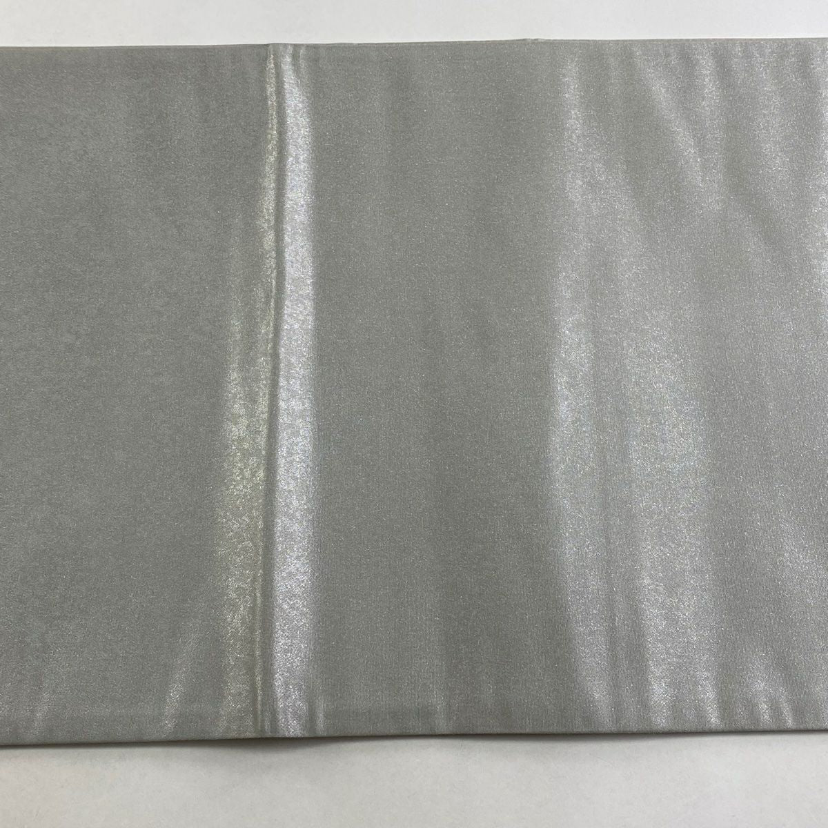 【美品】 袋帶 秀品級 菱 草花紋 金銀彩 金金箔 灰色 お太鼓圖案 純蠶絲