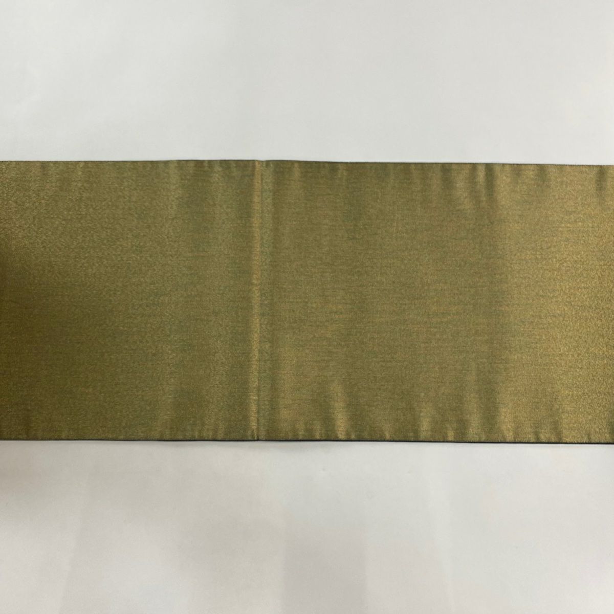 【美品】 袋帶 優品級 草花紋幾何學 金絲 拉麵絲 紫色 大鼓圖案 純蠶絲
