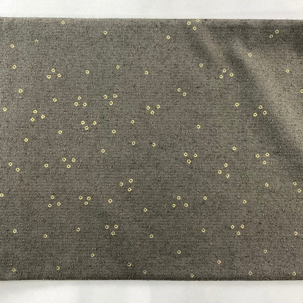 【庫存清倉】 袋帶 名品級 蔦 灰 深藍色 お太鼓圖案 純蠶絲