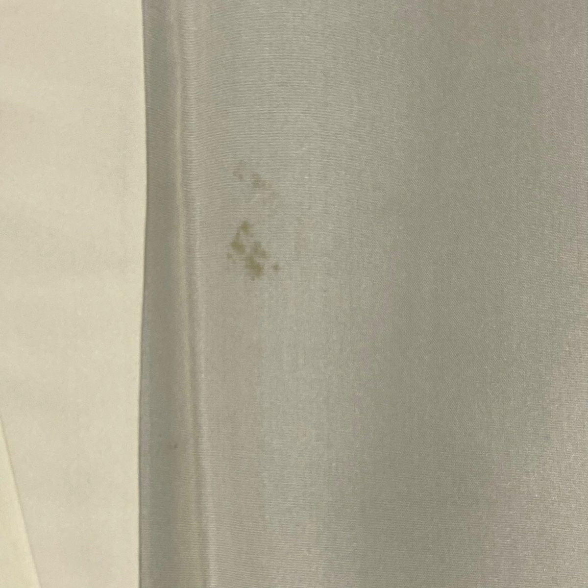 【庫存清倉】 付下 身長163cm 袖長65cm M 雙層 兔子 雪輪 金銀彩 刺繡 黑 純蠶絲 名品級