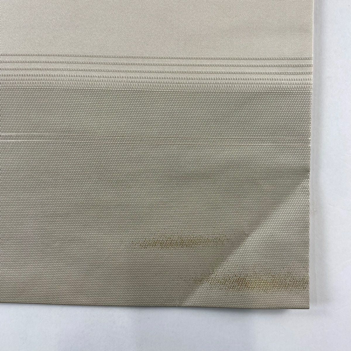 【庫存清倉】 名古屋帶 名品級 證書齊全 花香織 孔雀 草花紋紋 金金箔 金銀彩 淺茶 純蠶絲