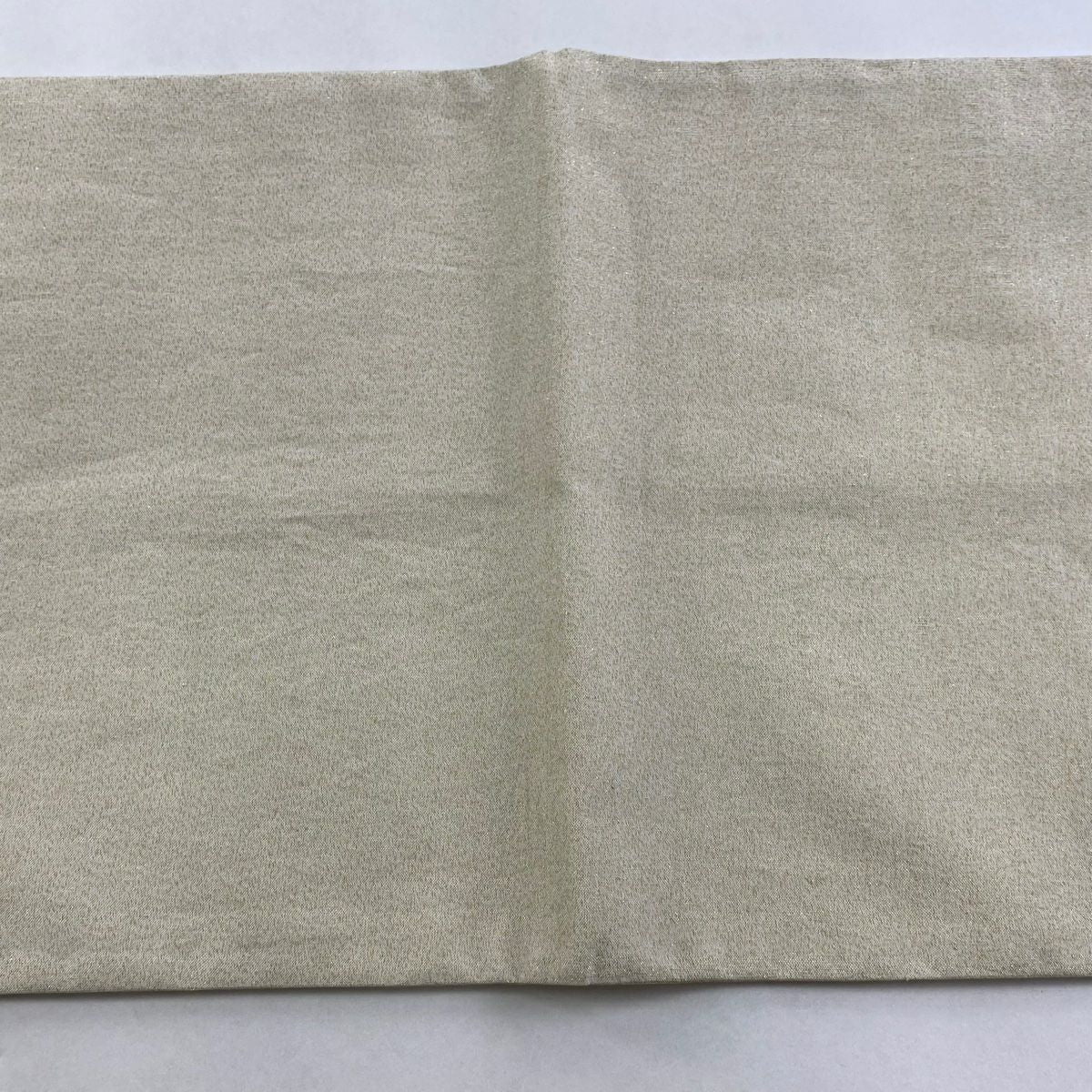【美品】 袋帶 逸品級 御所車 草花紋 金銀彩 奶油色 大鼓圖案 純蠶絲