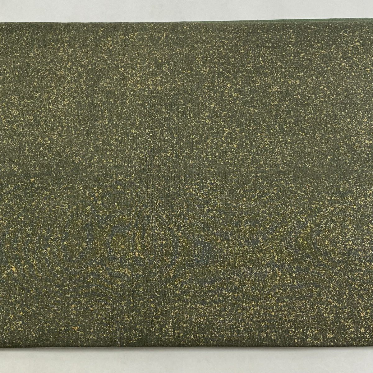 【庫存清倉】 【美品】 袋帶 名品級 御所車 草花紋 金絲 金銀彩 茶綠 深藍色 正蠶絲
