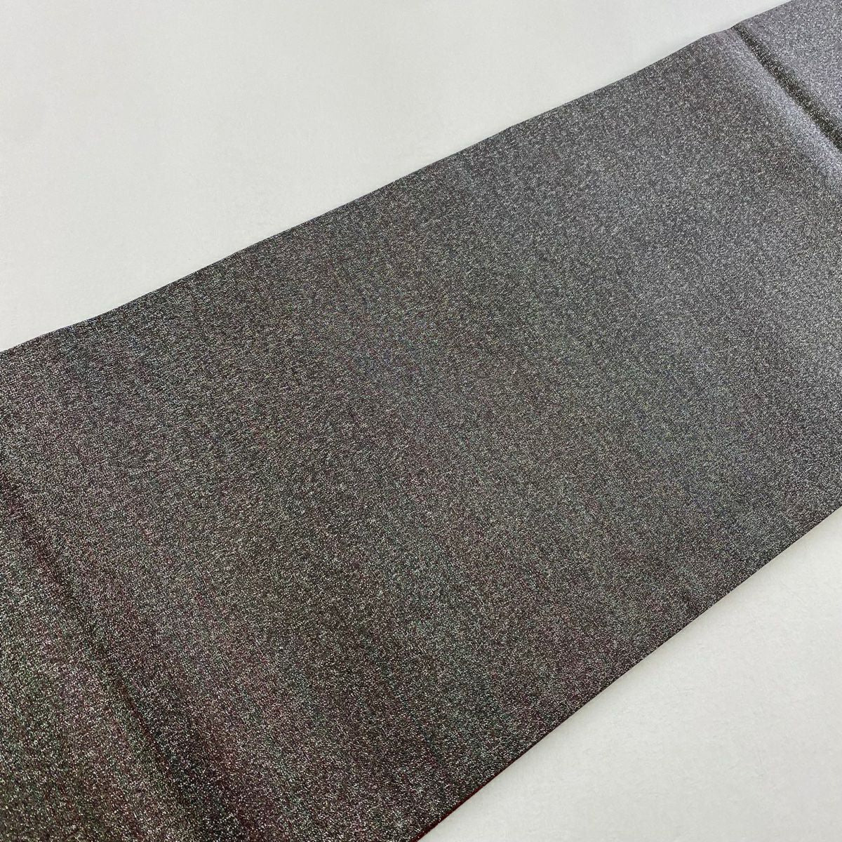 【庫存清倉】 【美品】 袋帶 名品級 辻花染 銀通 灰紫 お太鼓圖案 純蠶絲