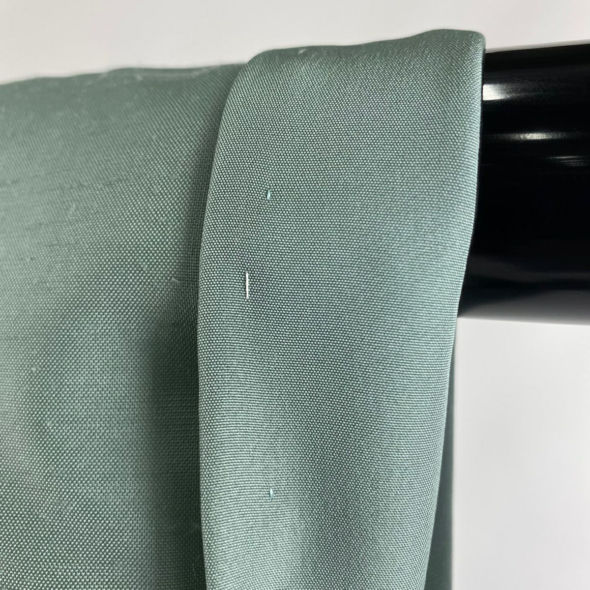 【美品】 付下 身長155cm 袖長65.5cm M 雙層 牛首紬織織 落款あり 證書あり 漸層圖案 淺綠 純蠶絲 逸品級 一個紋