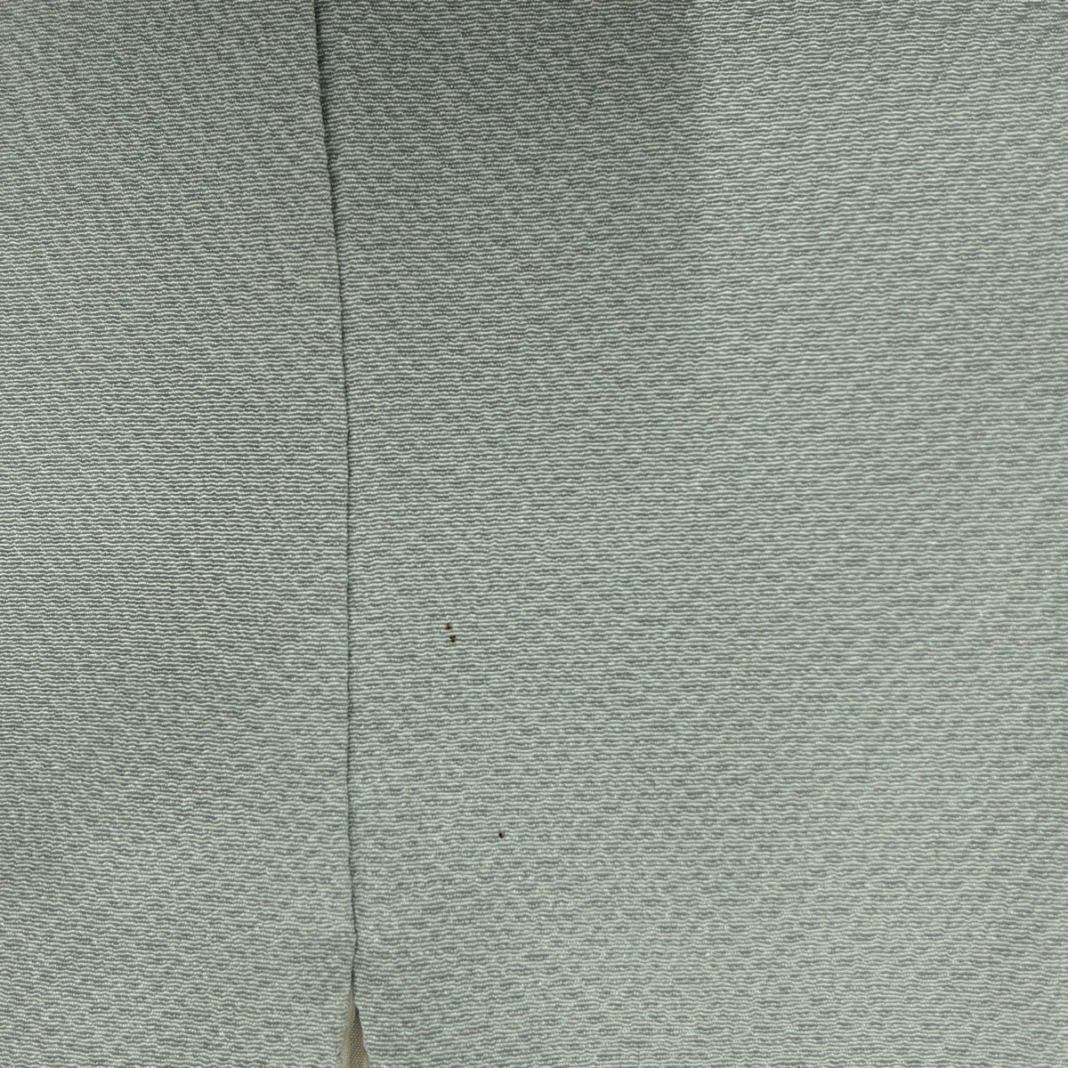 付下 身長162.5cm 袖長63.5cm S 雙層 人物 ヱ霞 刺繡 金糸 水色 純蠶絲 秀品級 一つ紋