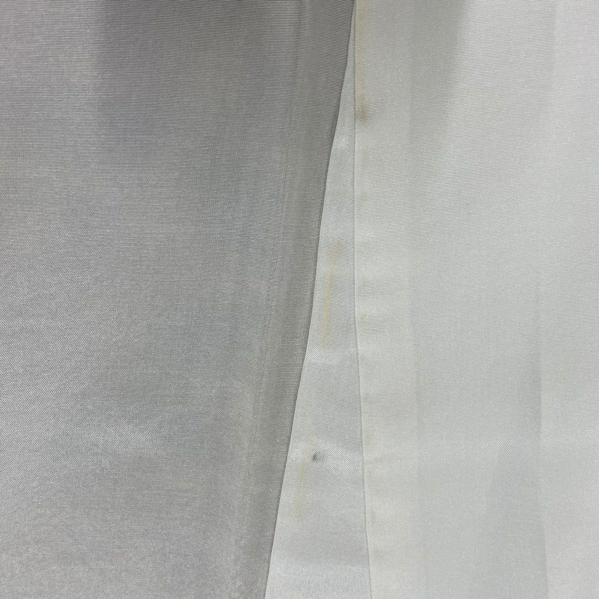 訪問服 身長154.5cm 袖長64cm M 雙層 辻花染 金銀彩 染分 山吹茶 純蠶絲 名品級