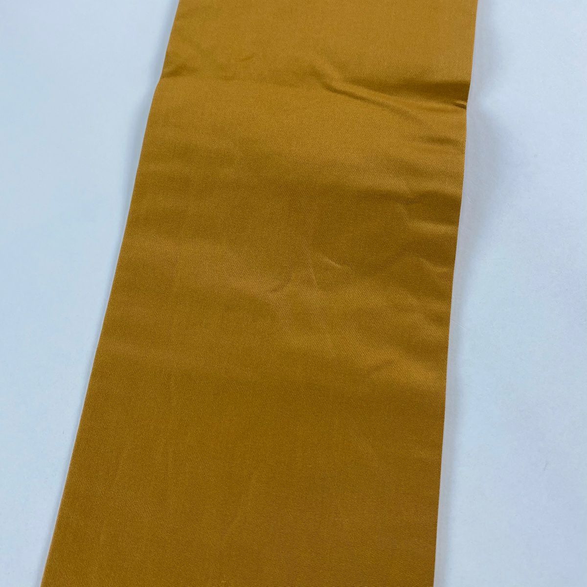 【美品】名古屋帶 秀品級 霞 金金箔散布 金絲 茶 純蠶絲