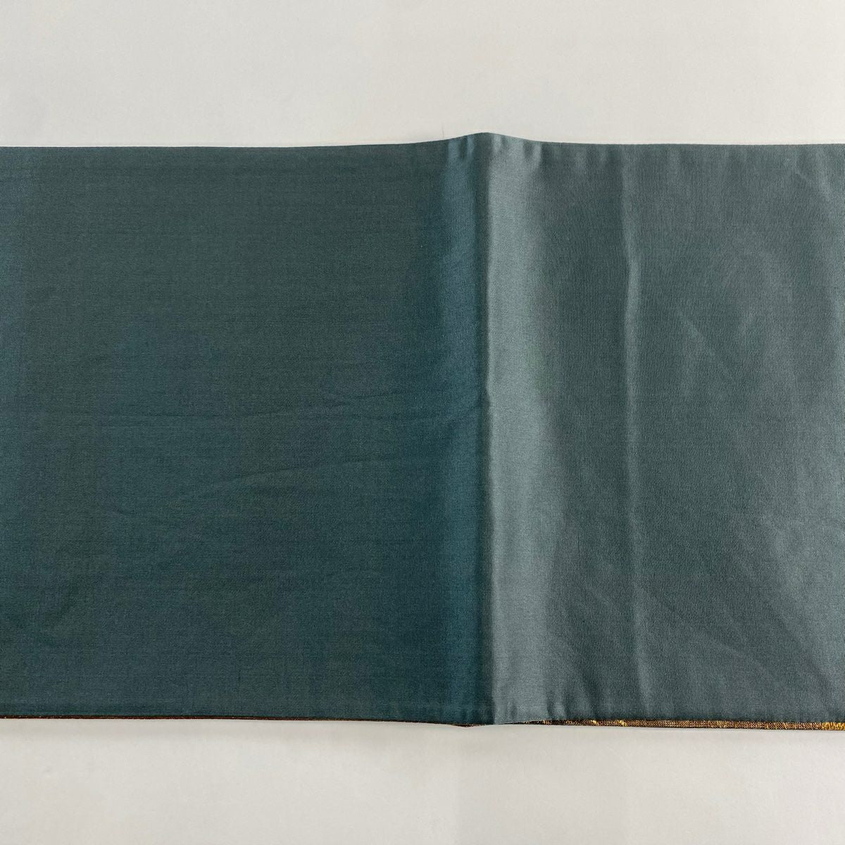 【美品】 袋帶 秀品級 花丸紋 花喰鳥 金絲 金金箔 茶 六通 純蠶絲