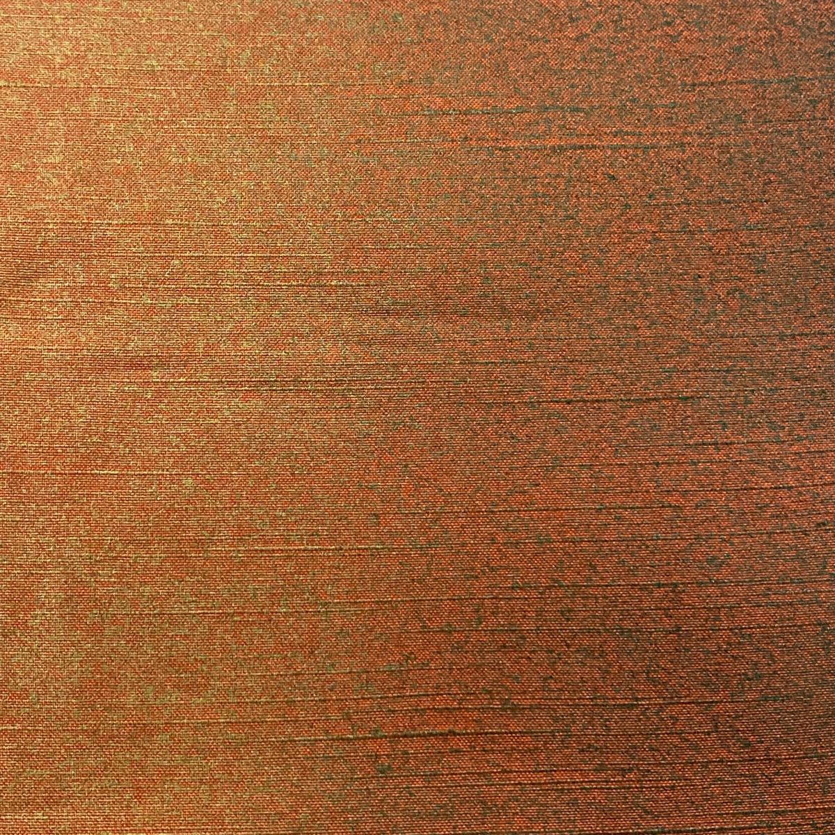 袋帶 秀品級 紬織織 關西仕立 金彩裝飾 紅茶 全通 純蠶絲