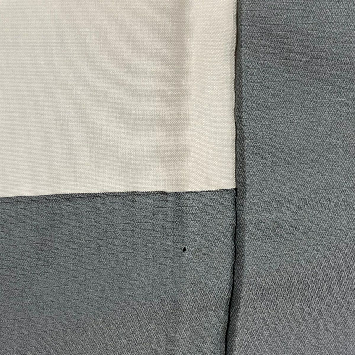 【庫存清倉】訪問服 身長155cm 袖長64.5cm M 雙層 紬織織 落款あり 辻花染 漸層 灰色 純蠶絲 名品級
