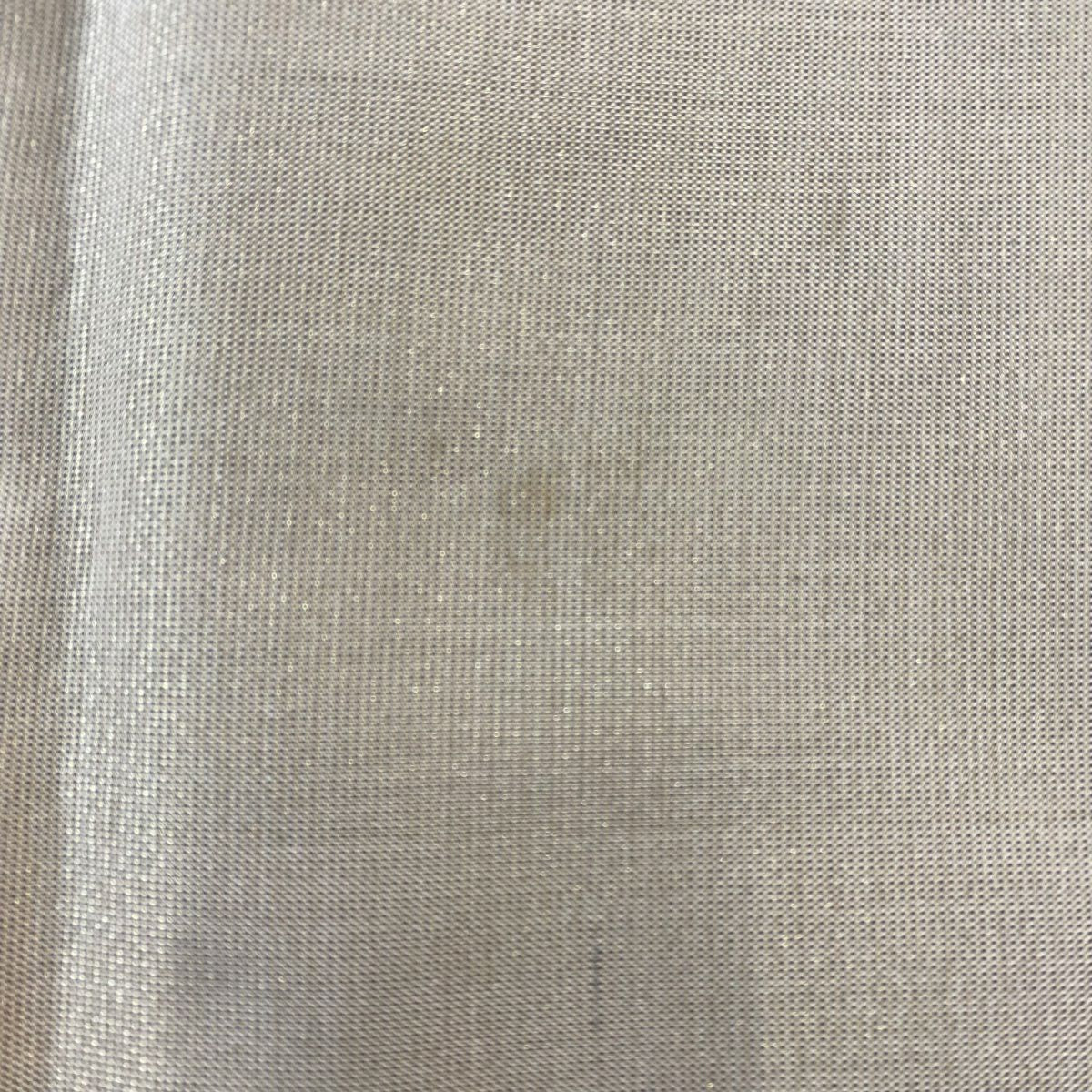 【美品】 袋帶 名品級 波 金絲 茶 お太鼓圖案 純蠶絲