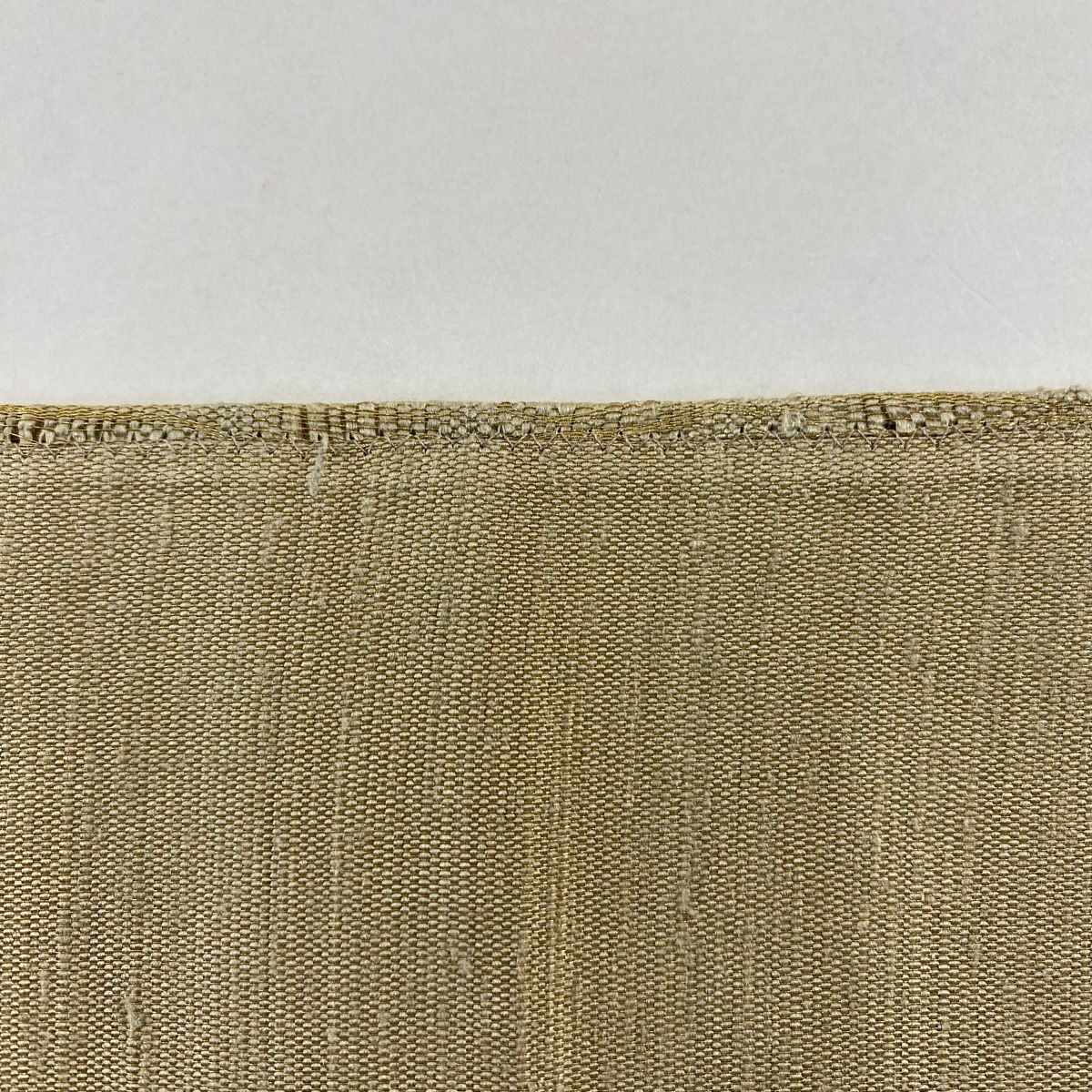 【美品】 袋帶 名品級 人物 鳥 金絲 淺茶 細鼓圖案 純蠶絲
