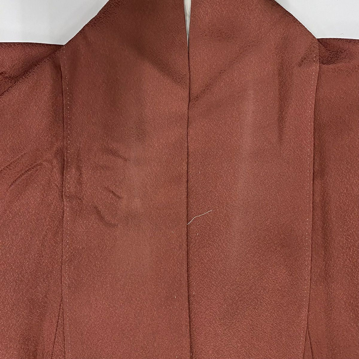 紅留袖禮服 身長155cm 袖長65.5cm M 雙層 大久保玄才 落款あり 松樹葉 蔦 金銀彩 漸層 紅茶 純蠶絲 優品級