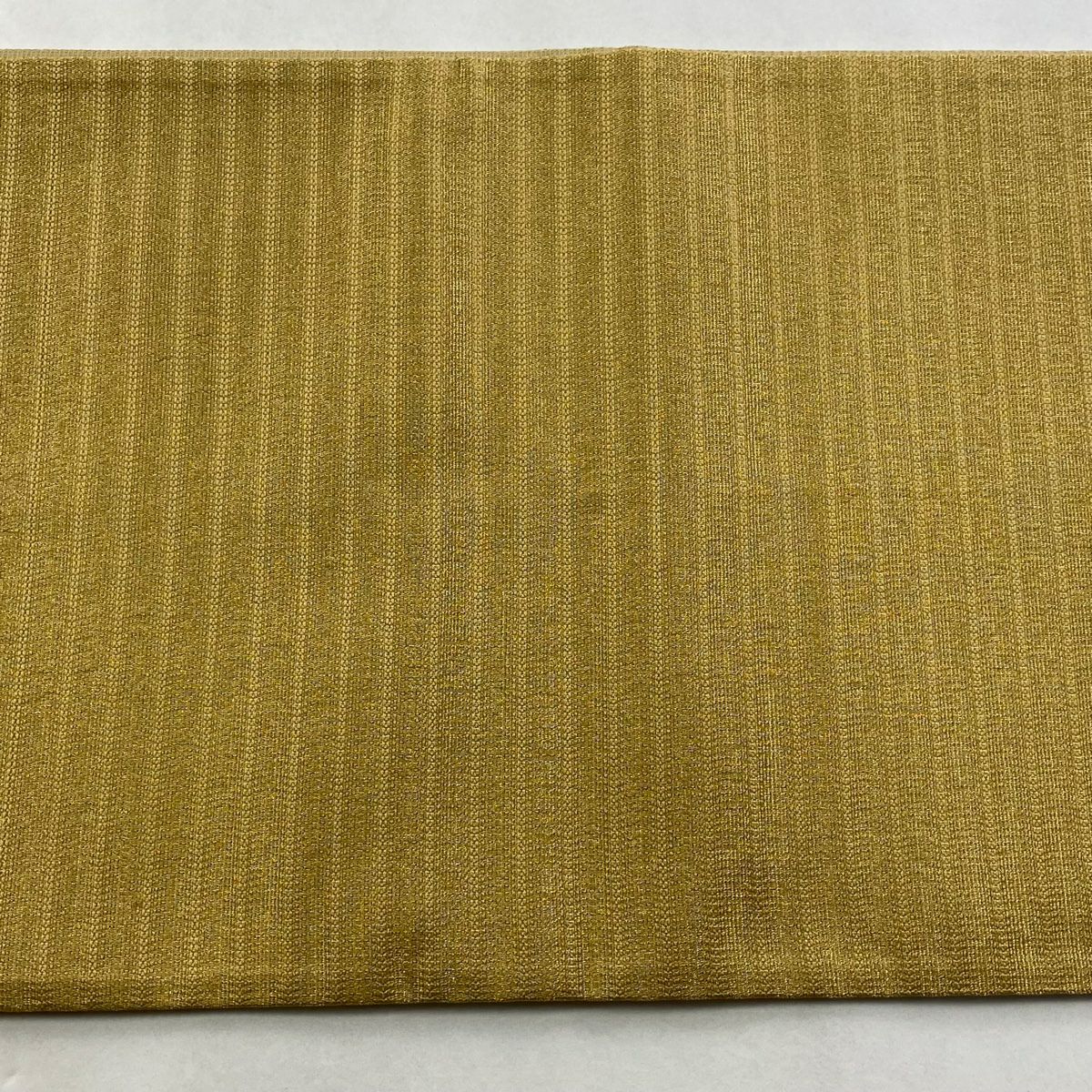 【美品】 袋帶 名品級 條紋 金絲 金色 大鼓圖案 純蠶絲