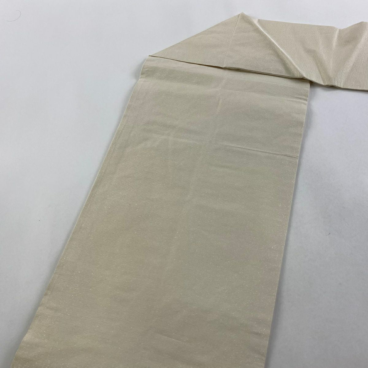 【美品】 名古屋帶 名品級 花丸紋 金銀彩 金金箔 米色 純蠶絲