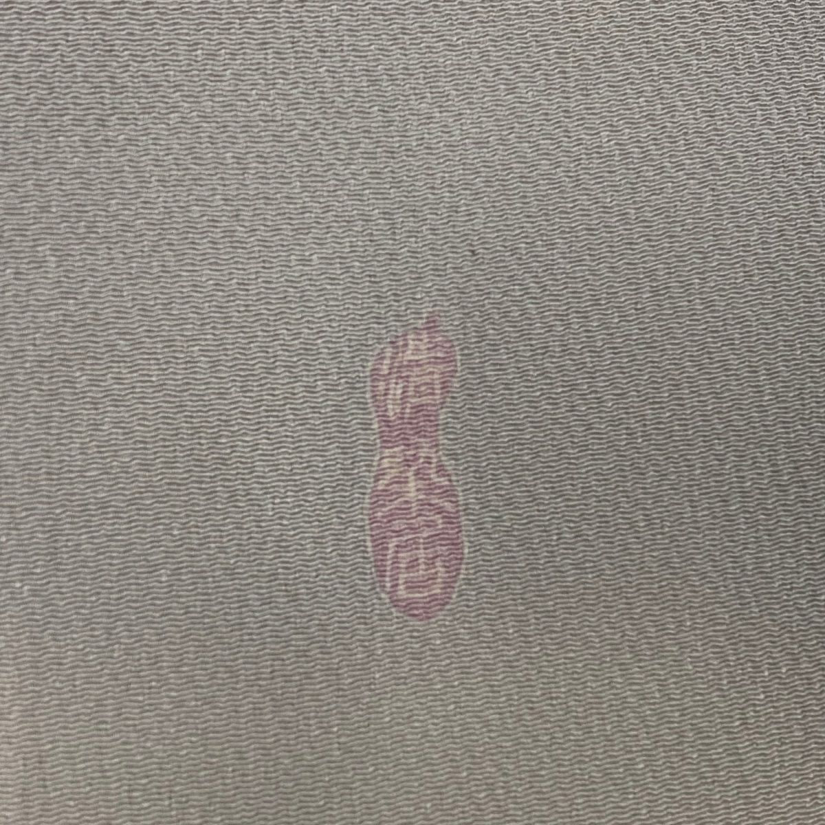 【庫存清倉】訪問服 身長153cm 袖長65cm M 雙層 清染居 有落款 風景 漸層 青灰 純蠶絲 名品級
