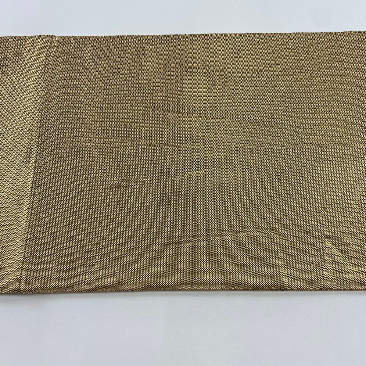 袋帶 秀品級 幾何學 金銀絲 金金箔 金色 大鼓圖案 純蠶絲