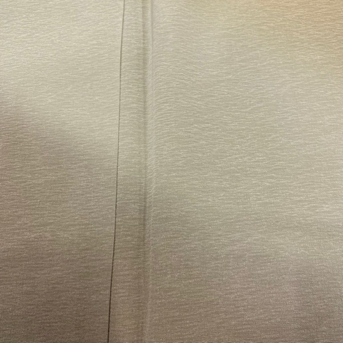 【美品】 付下 身長154cm 袖長63cm S 雙層 裾暈染圖案 淺茶 純蠶絲 優品級
