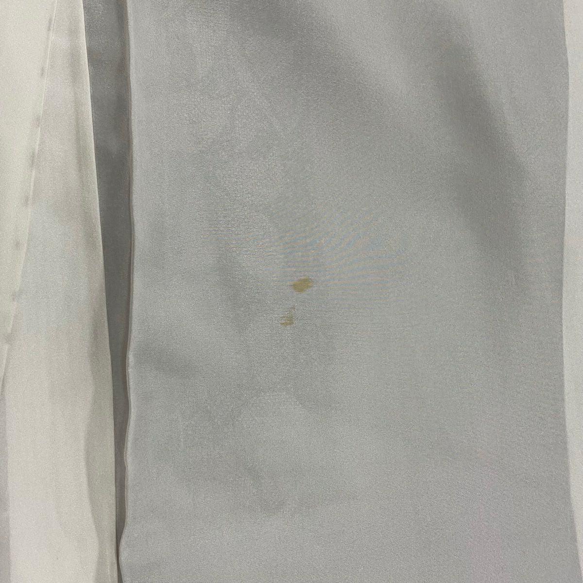 【美品】 紬織 身長156cm 袖長65cm M 雙層 葉柄 焦茶 純蠶絲 秀品級
