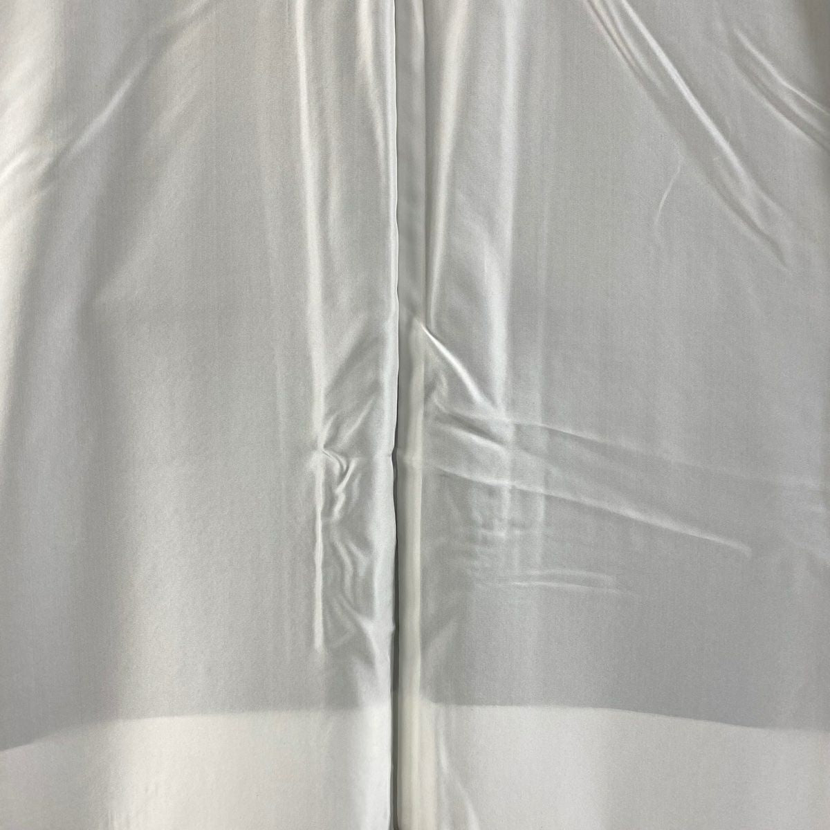 付下 身長152.5cm 袖長66cm M 雙層 落款有 櫻花 波 刺繡 絞染 青灰 純蠶絲 逸品級