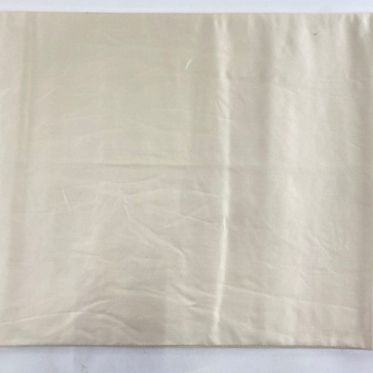 【美品】 袋帶 秀品級 關西仕立 雙層 御所車 草花紋 金絲 金金箔 奶油 六通 純蠶絲