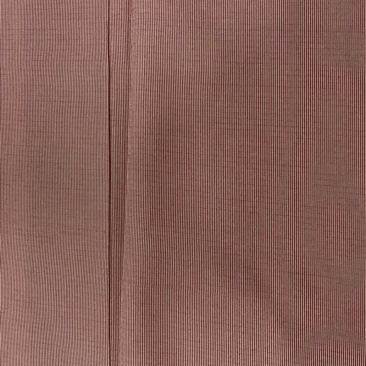 【美品】 江戶小紋 身長161cm 袖長65cm M 雙層 落款あり 萬筋 粉紅 純蠶絲 名品級 一つ紋
