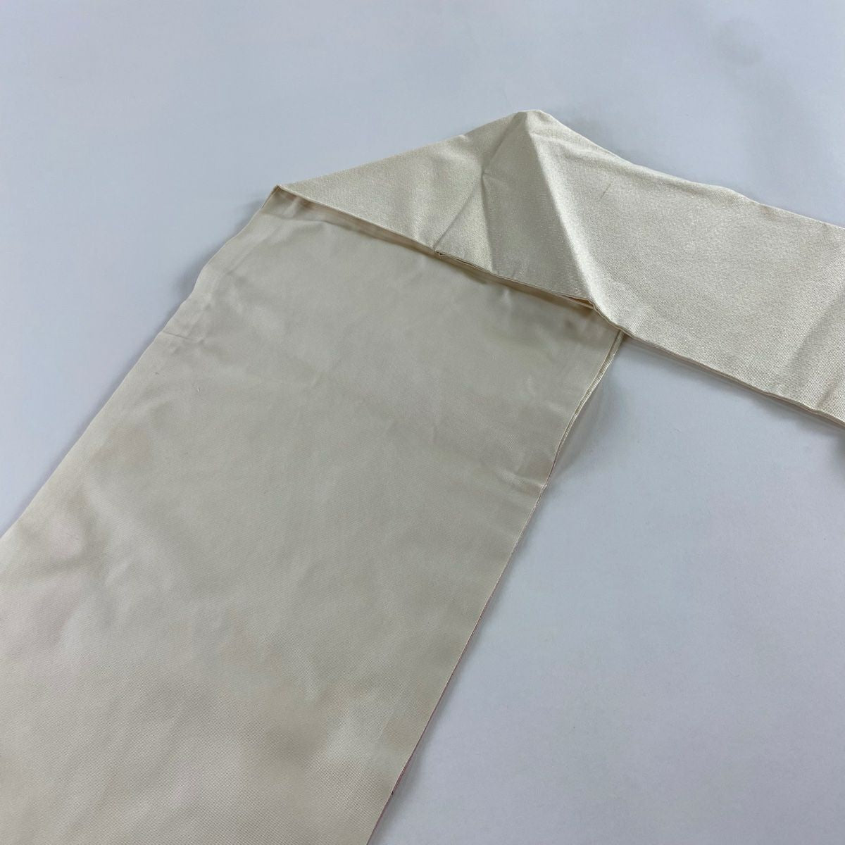 【美品】 名古屋帶 秀品級 金金箔散佈 金金箔 奶油色 純蠶絲