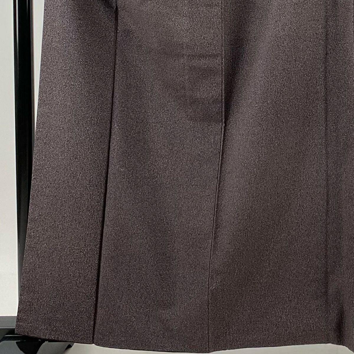 【美品】 小紋 身長162.5cm 袖長62.5cm S 雙層 紬織織 幾何學 灰紫 純蠶絲 秀品級