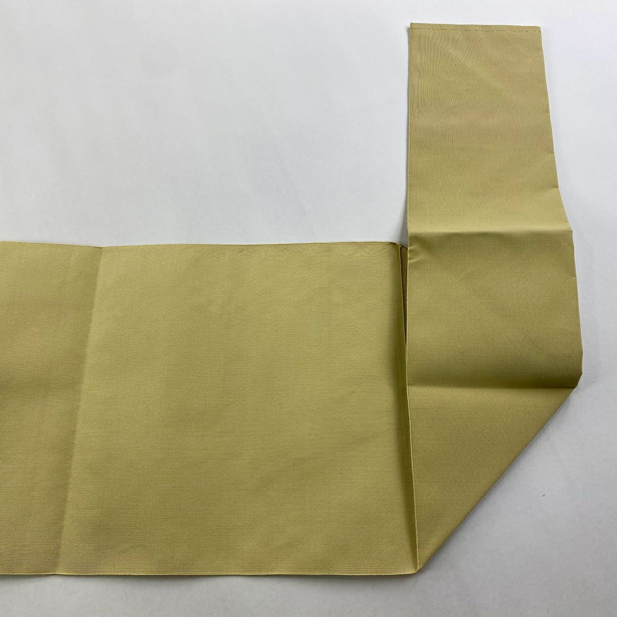 【美品】 名古屋帶 優品級 八寸名古屋帶 松樹葉仕立 牡丹 菊花 金銀彩 米色 純蠶絲